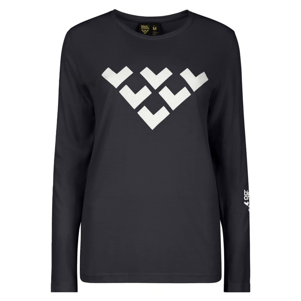 Merino Blend Chevron manga larga hombre