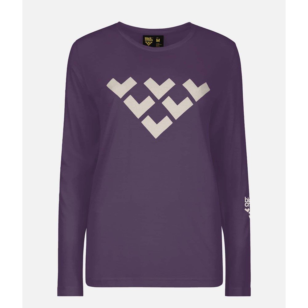 Merino Blend Chevron manga larga mujer