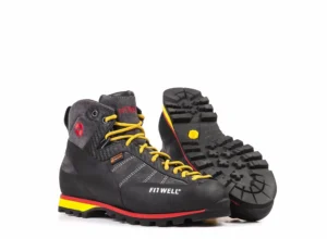 Big Wall-Anthracite Yellow Red