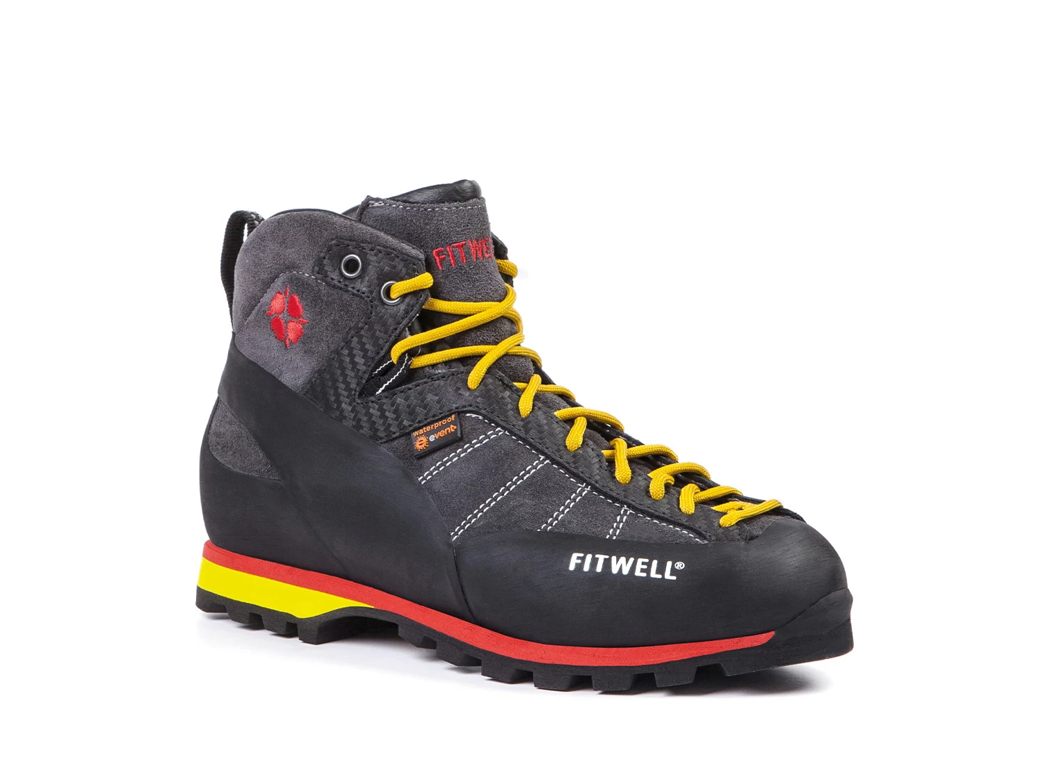 Big Wall-Anthracite Yellow Red - Imagen 2